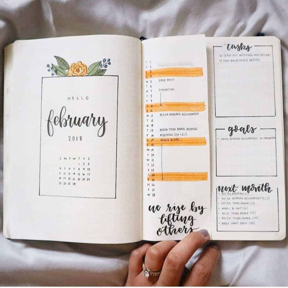 31 Stunning Bullet Journal Monthly Log Inspirations Masha Plans