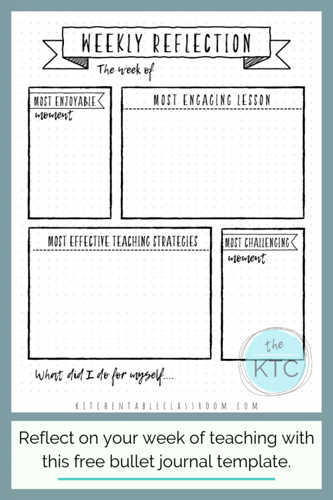 5 Inspiring Bullet Journal Templates For Teachers