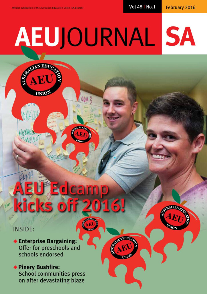 AEU Journal Volume 48 Issue 01 By Australian Education Union SA 