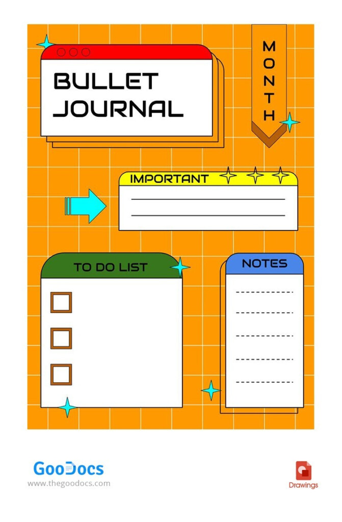 Bullet Journal Template In Google Docs