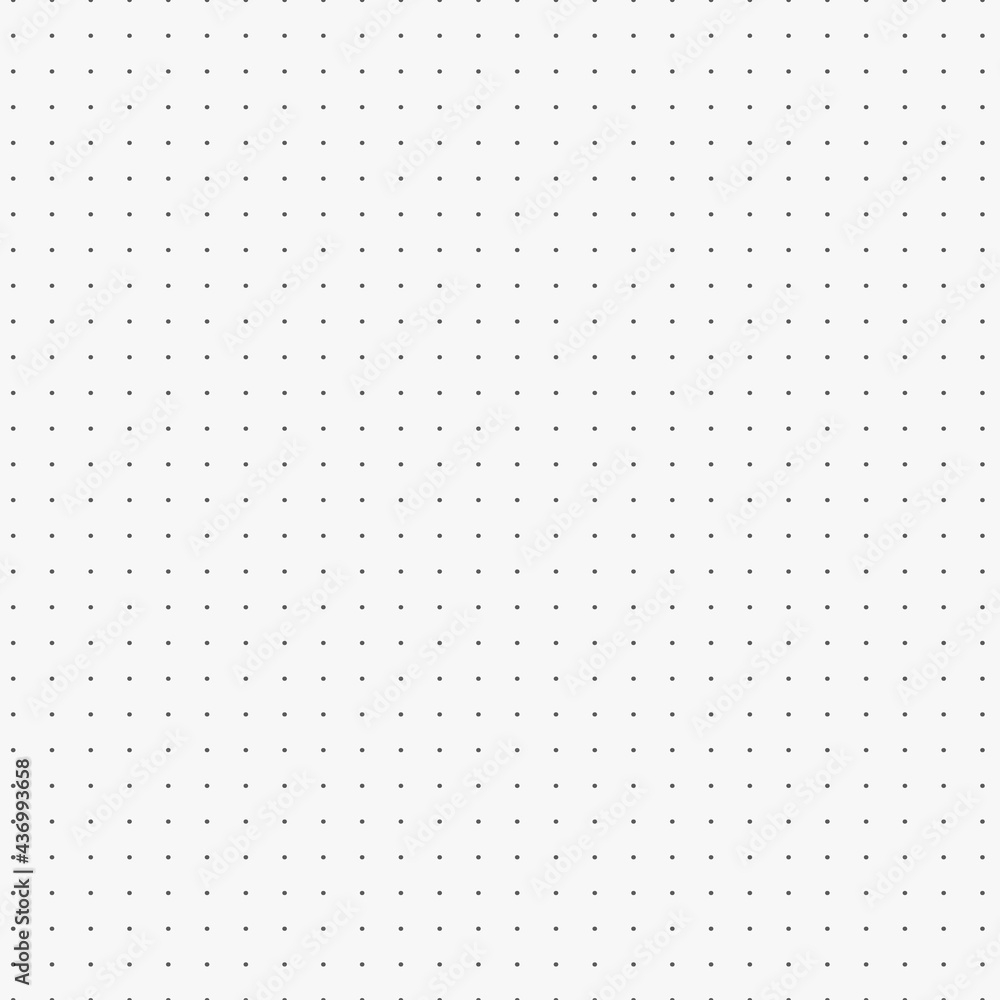 Bullet Journal Texture Seamless Pattern Dot Grid Graph Paper Template 