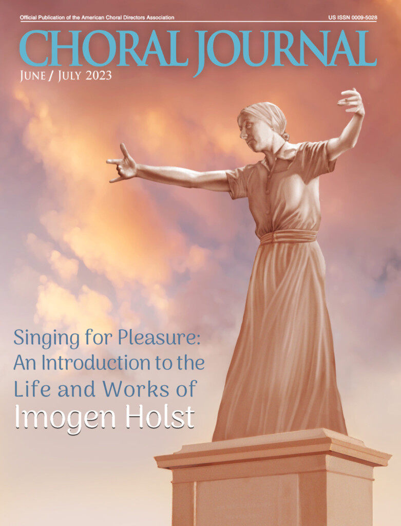 Choral Journal American Choral Directors Association