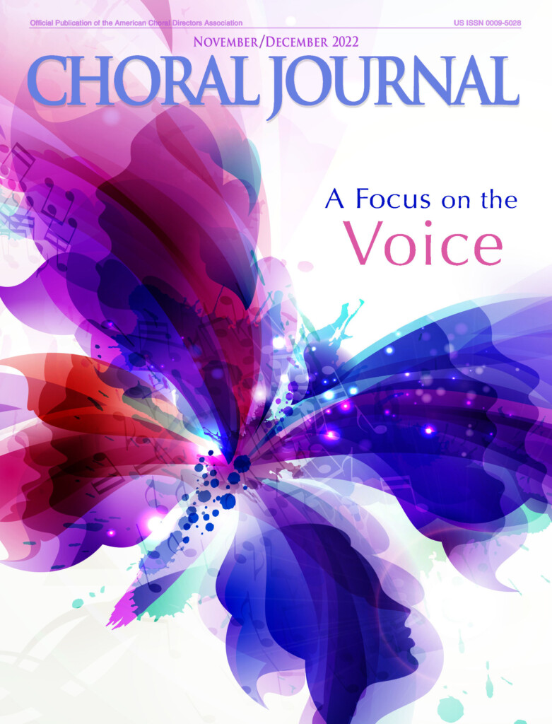 Choral Journal American Choral Directors Association