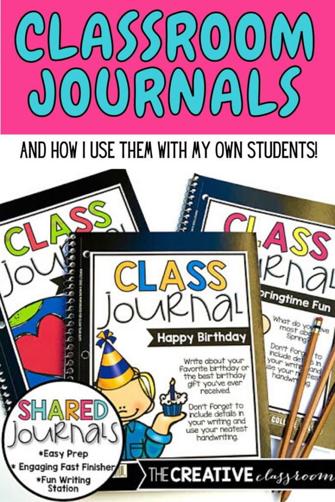 Class Journals The Creative Classroom Elementary Writing Classroom 