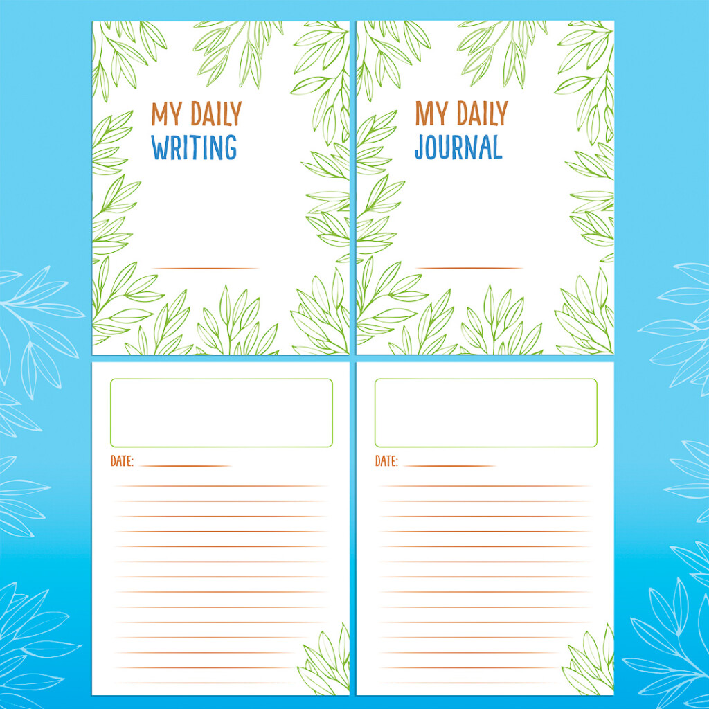  Daily Writing Journal Template