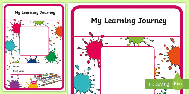 EYFS My Learning Journey Front Cover Plain Class Management