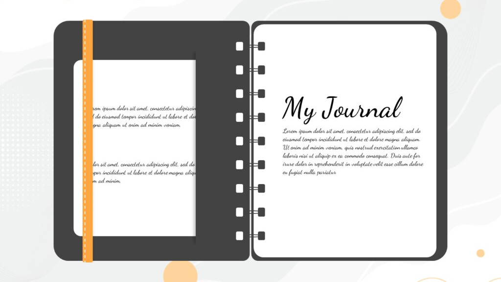 Free Reading Journal Template PowerPoint Google Slides