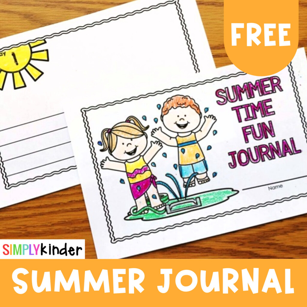 Free Summer Journal Simply Kinder