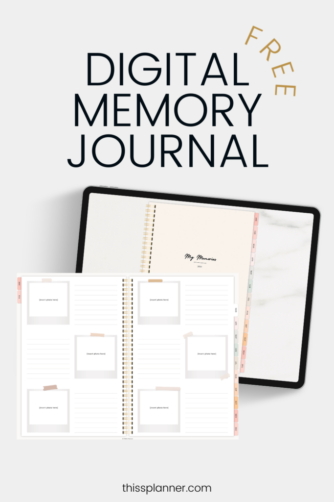 Goodnotes Journal Template Free