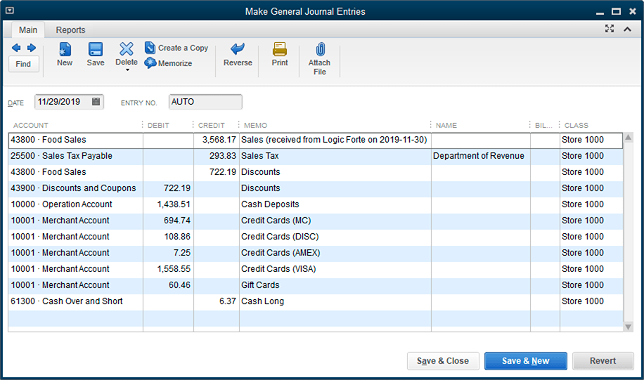 Import Journal Entries Into Quickbooks Online Template