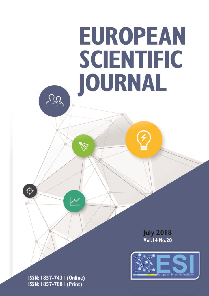 JOURNALS EUROPEAN SCIENTIFIC INSTITUTE