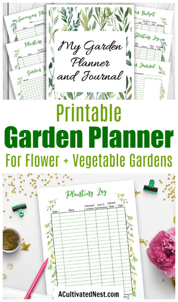 Printable Garden Planner And Journal A Cultivated Nest