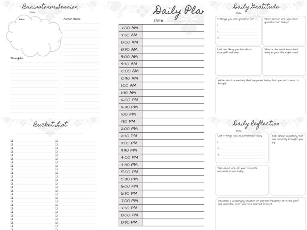 ReMarkable 2 Templates Bullet Journal Template Bundle Etsy