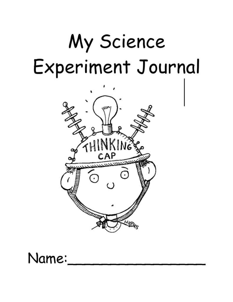 Science Journal Cover 6 Free PDF Printables Printablee