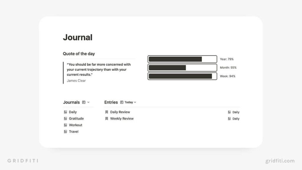 The 40 Best Notion Journal Templates Daily Diary Reflection More 