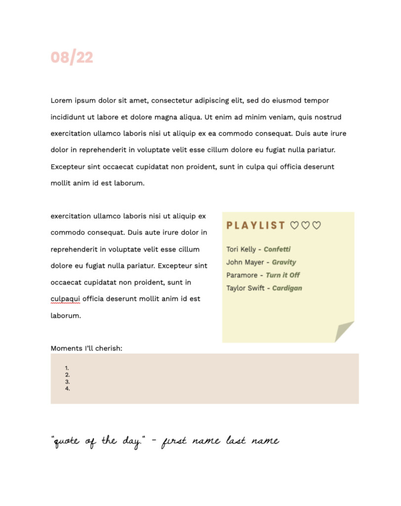 The BEST Google Docs Journal Templates 2024