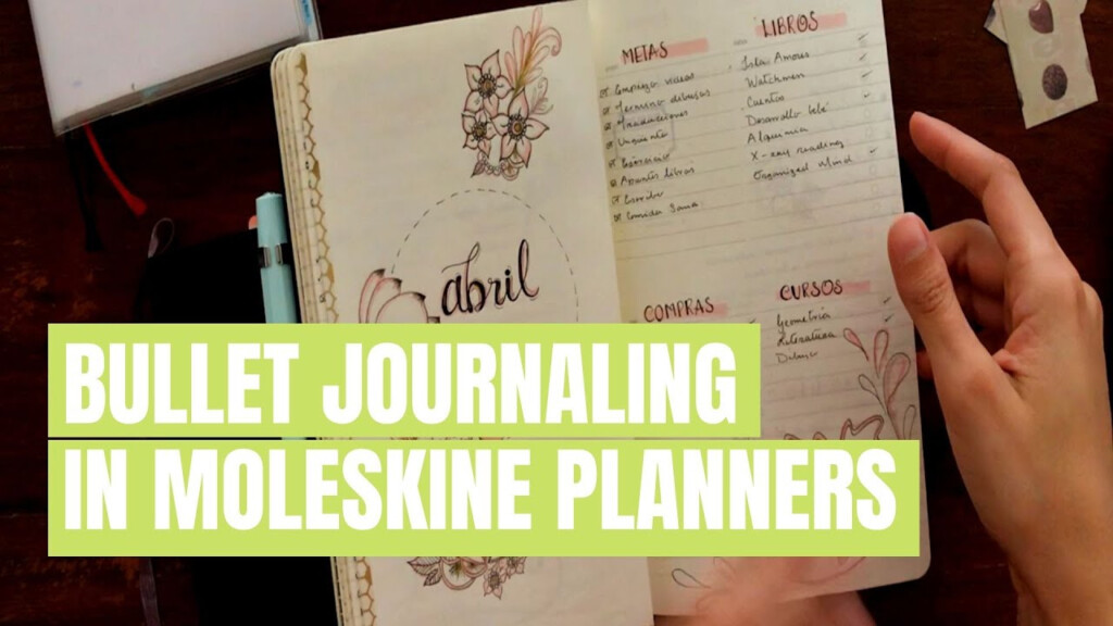 Three Lesser known Moleskine Planners For Bullet Journaling YouTube