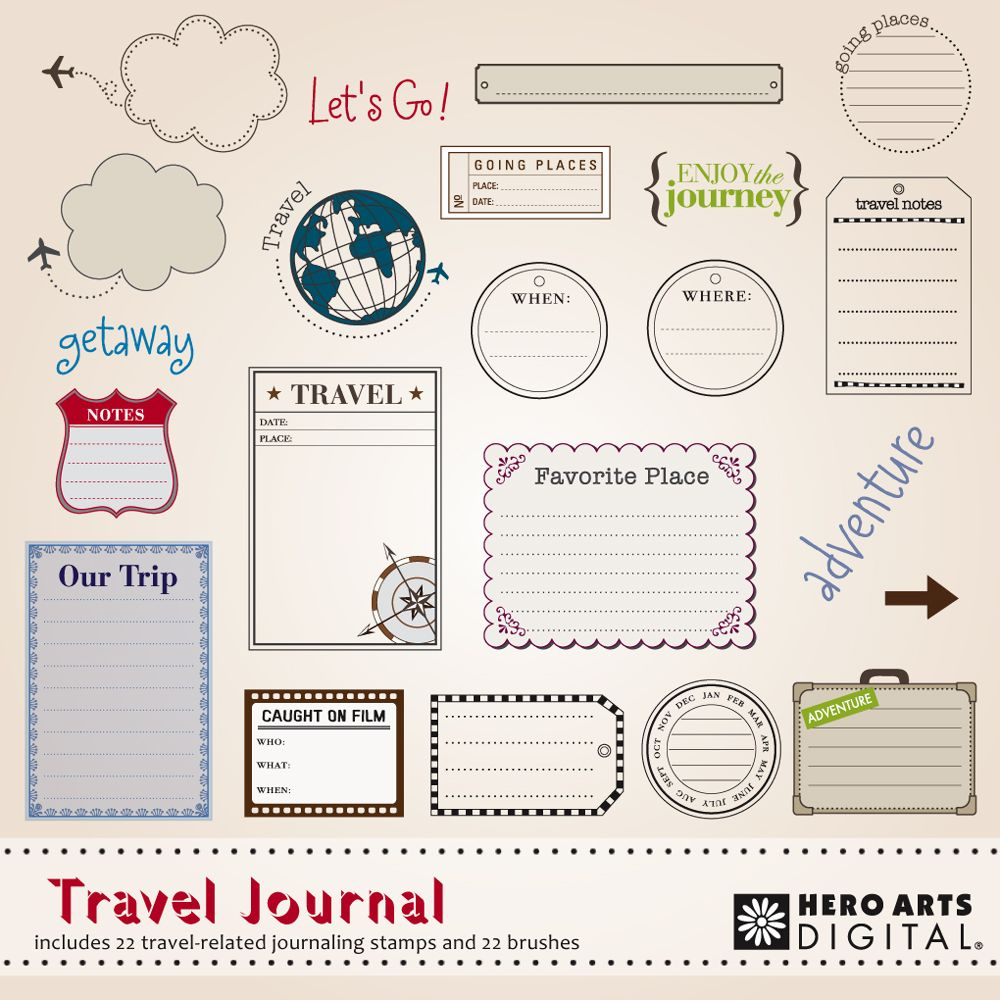 Travel Journal Templates Free We Created This Template So That You Can 